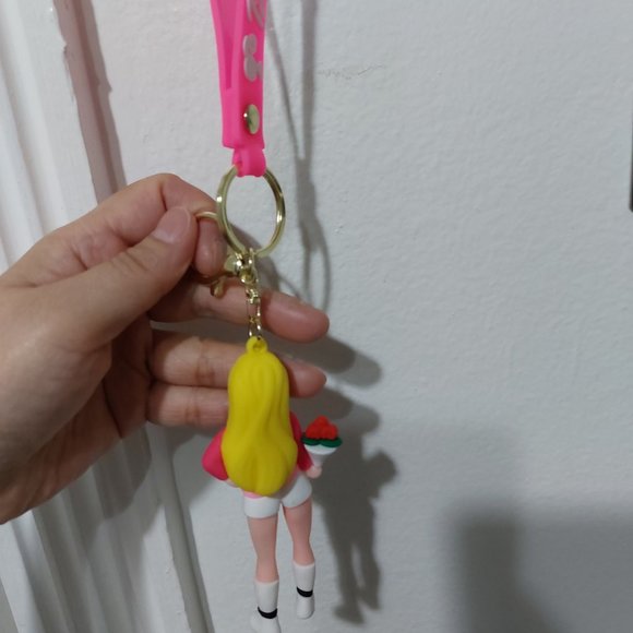 Barbie Smokey Eyes Keychain Keyring Bag Charm - Picture 3 of 4